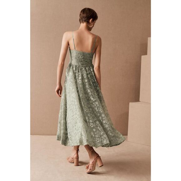 Anthropologie BHLDN Isadora Organza Midi Dress - Picture 4 of 9